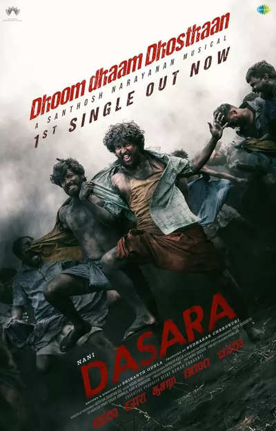 'Dhoom Dhaam Dhosthaan' street song from Nani’s 'Dasara' is out now