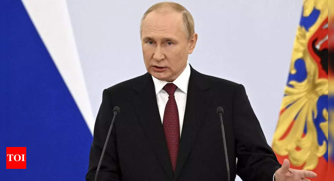Russian parliament backs Putin’s annexation bill – Times of India
