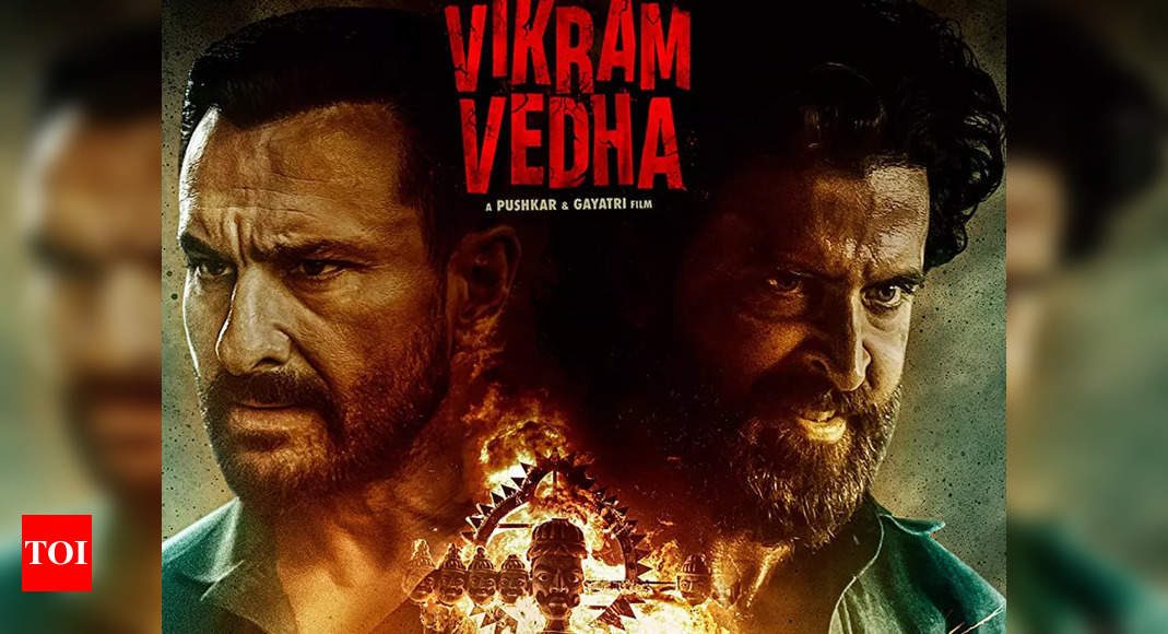 Vikram Vedha Box Office Collection Day 3 Hrithik Roshan And Saif Ali Khan Starrer Mints Rs 37 