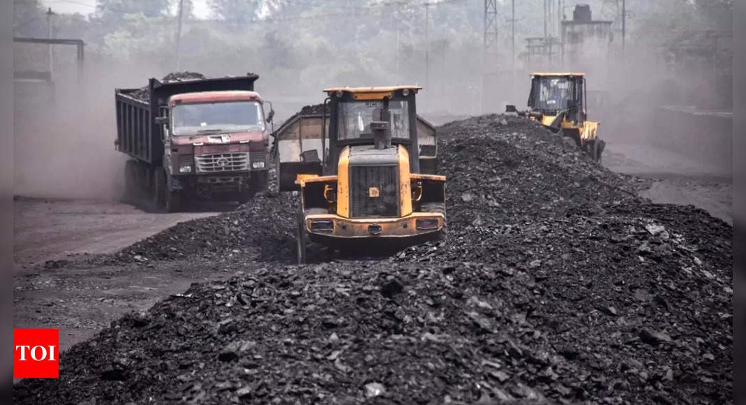 September coal output up 12%, boosts thermal generation 13% – Times of India