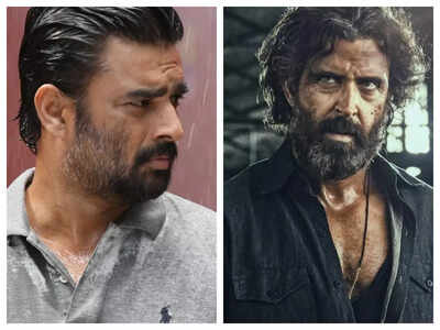 Madhavan congratulates Hrithik Roshan ‘on a spectacular performance’ in Vikram Vedha
