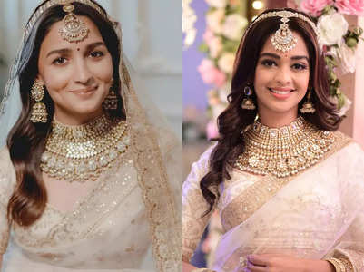 Mugdha's bridal look inspired by Alia Bhatt's wedding