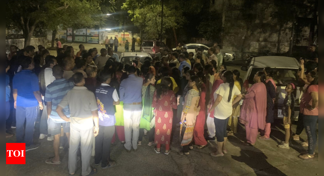 Eviction: Residents allege ‘water supply and other services stopped’ at AI Vasant Vihar colony | India News – Times of India