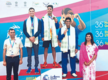 
Gujarat swimmer Aryan Nehra wins silver
