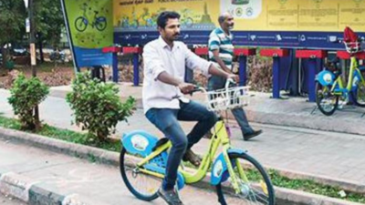 Hubballi residents can cycle their way around on ‘Savari’