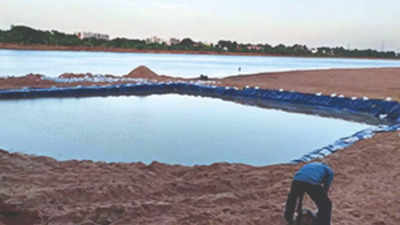 4 artificial ponds built on Daya, Kuakhai river banks for immersion