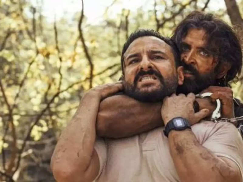 'Vikram Vedha' box office collection day 4: This Saif Ali Khan-Hrithik Roshan starrer sees a 50% drop on Monday