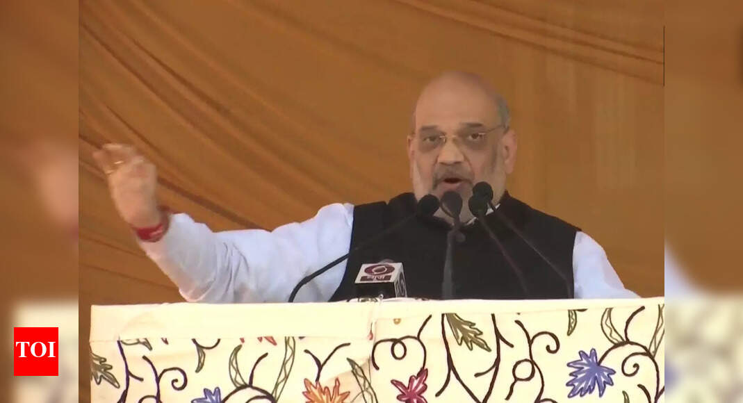 Live: Amit Shah addresses historic public rally in Rajouri
