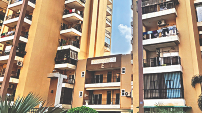 Tower blocks walkway in Greater Noida, say residents; developer claims no norms violated