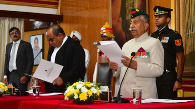 BD Mishra takes oath as Meghalaya governor
