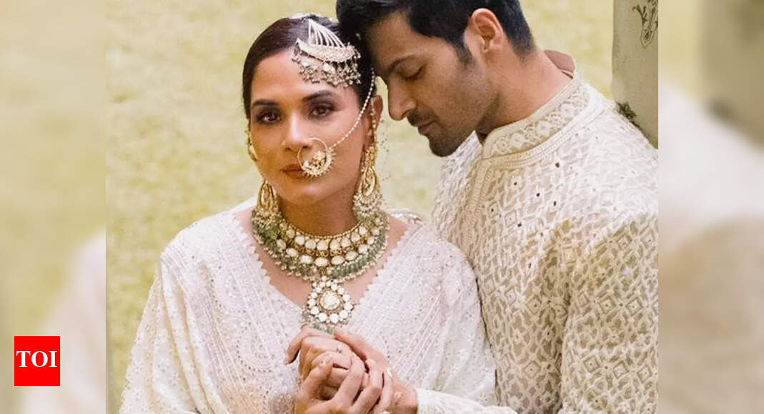 PICS: Richa-Ali's royal Awadhi celebration