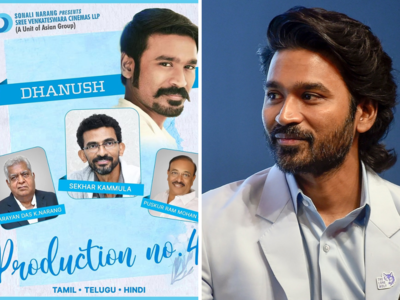 Dhanush Signs Up For His Next; A Trilingual Film With Sekhar Kammula ...