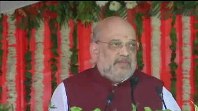 Cheers and slogans echo at Amit Shah's rally in Jammu and Kashmir's Rajouri
