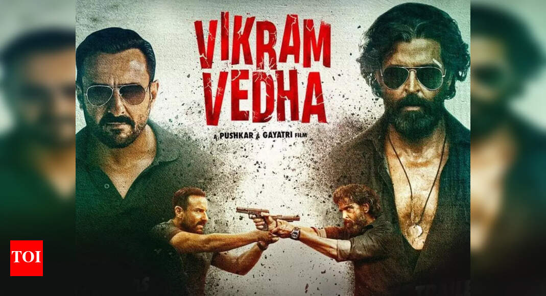 'Vikram Vedha' box office collection Day 4: Hrithik Roshan and Saif Ali ...