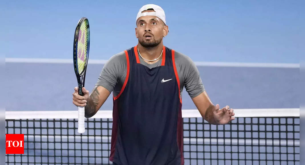 Kyrgios cruises past Tseng in breathless Japan opener | Tennis News – Times of India