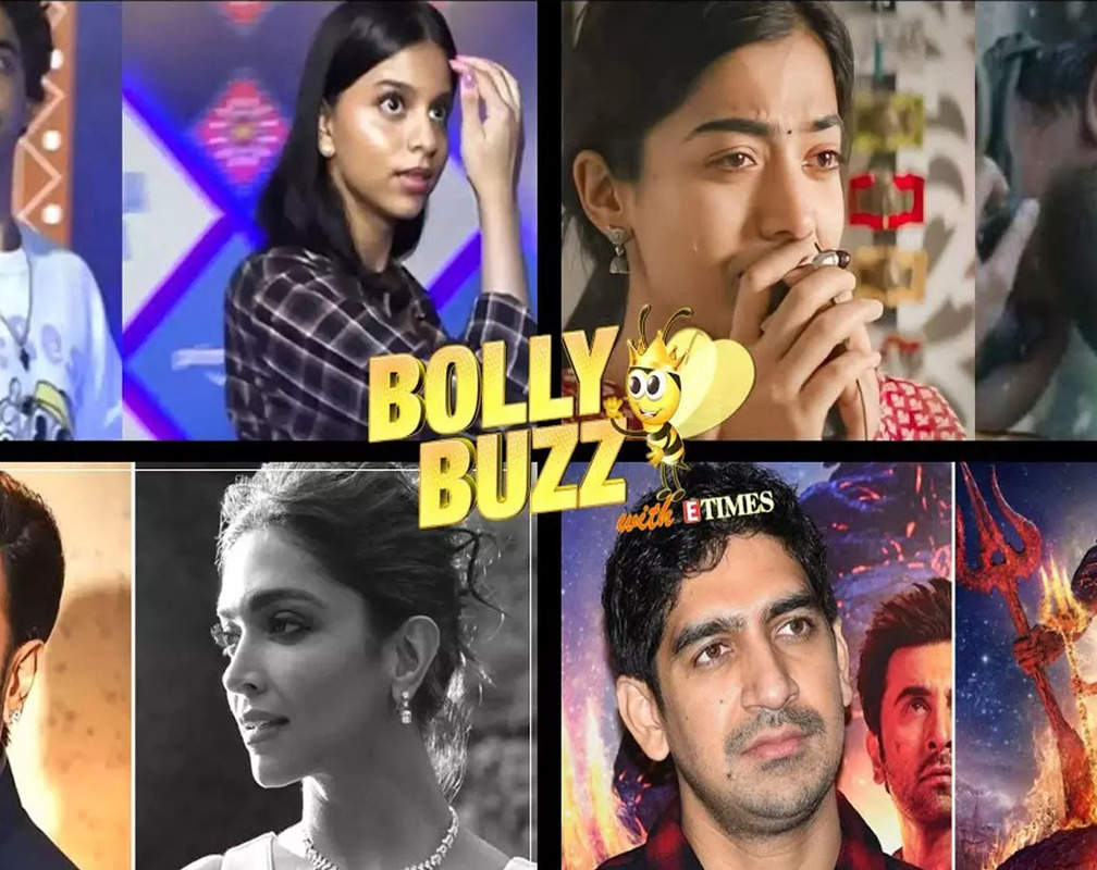 
Bolly Buzz: Aryan Khan-Suhana Khan spotted; Rashmika Mandanna on kissing scene with Vijay
