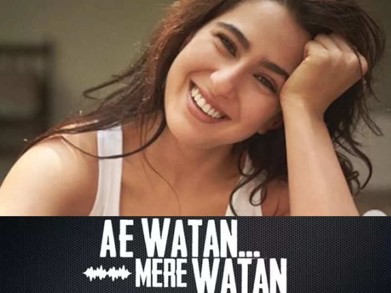 Varun Dhawan announces Sara Ali Khan's next titled 'Ae Watan Mere Watan'; actress teases her first look will be out 'soon'