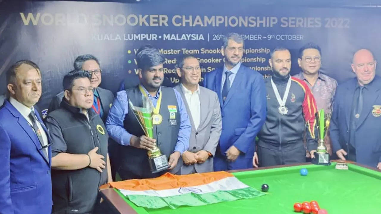 Indias Shrikrishna Suryanarayan wins World 6-Red Snooker title More sports News