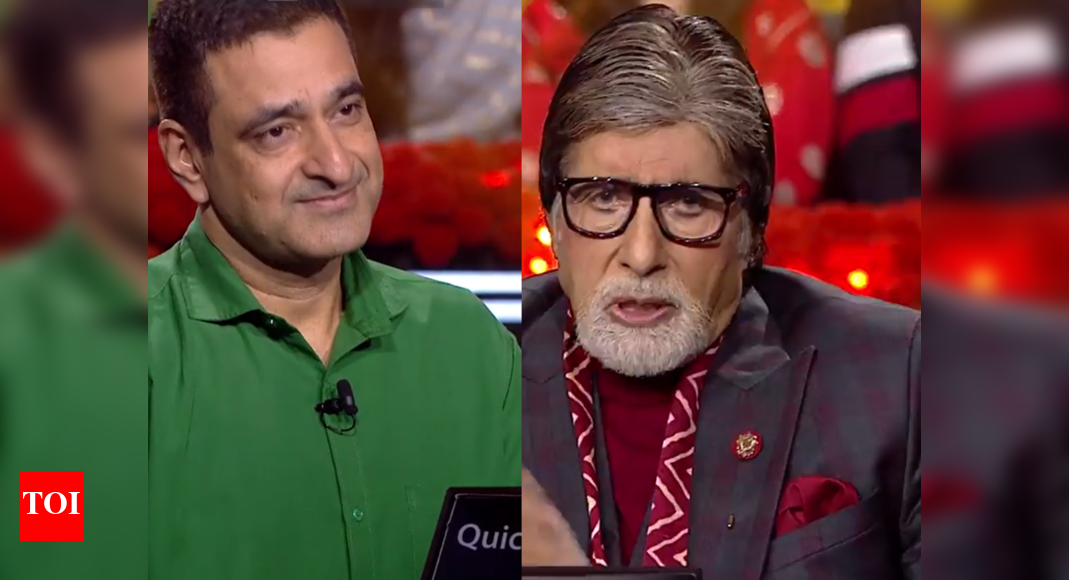 Kaun Banega Crorepati 14 Big B shares with contestant Lt. Col Girish