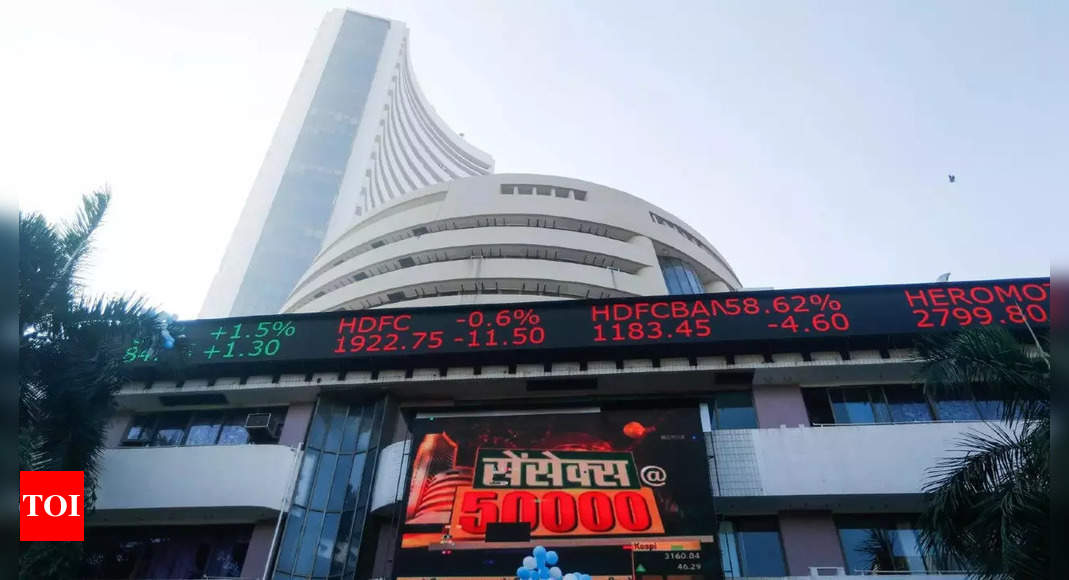 Sensex zooms 1.3 k points on US markets – Times of India