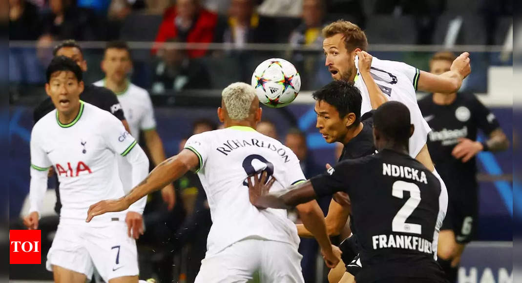 Harry Kane, Son Hueng-min toothless as Spurs held to goalless draw in  Frankfurt | Football News - Times of India