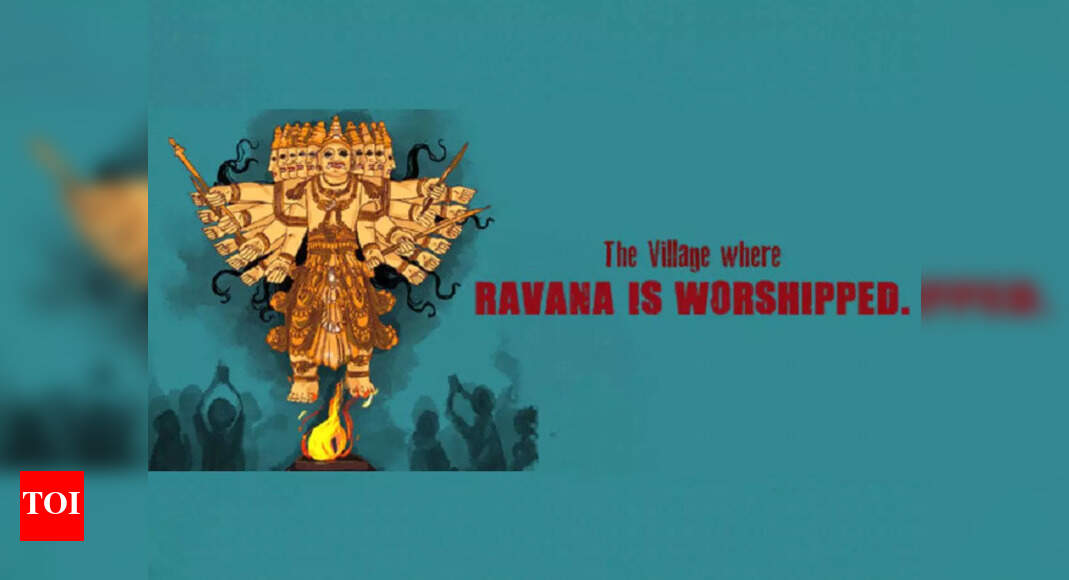 The Village where Ravana is worshipped - Times of India