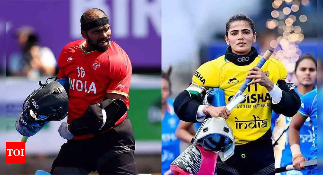 India’s Sreejesh, Savita voted FIH Men’s and Women’s Goalkeepers of the Year | Hockey News – Times of India