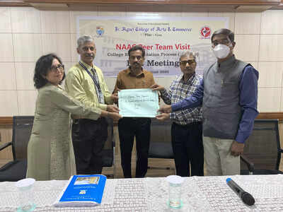 Fr Agnel College, Pilar, awarded Grade A+ by NAAC