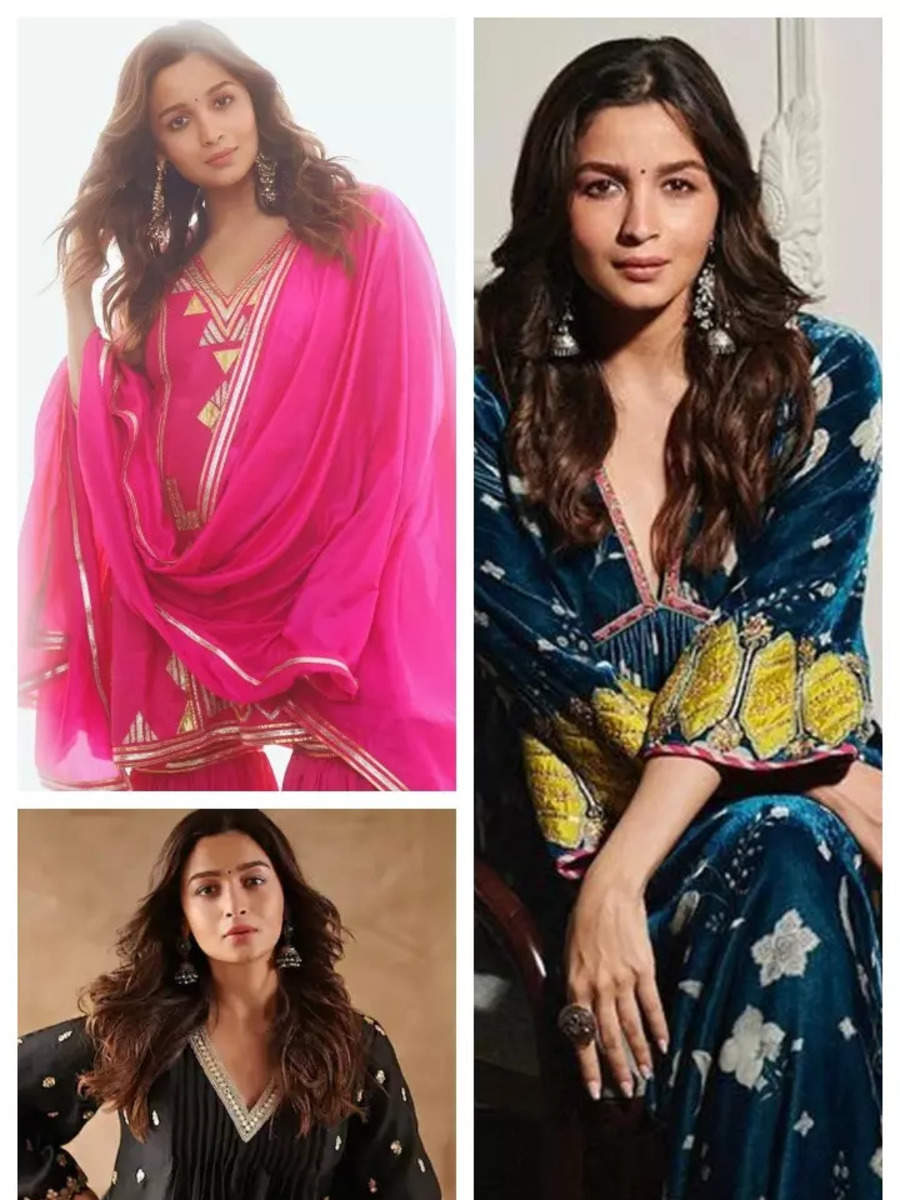 9 Times Alia Bhatt Dished Out Ethnic Wear Goals For Moms-to-be | Times ...