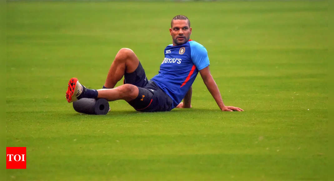 Want to be fit and in good frame of mind for 2023 ODI World Cup: Shikhar Dhawan | Cricket News – Times of India