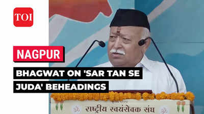 RSS chief Mohan Bhagwat speaks on Sangh’s Muslim outreach and Udaipur and Amravati beheadings