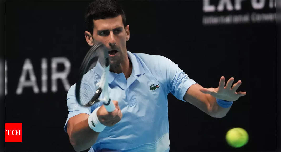Novak Djokovic demolishes Cristian Garin in Astana first round | Tennis News – Times of India
