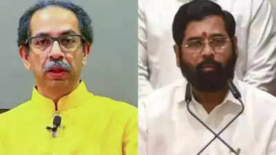 Uddhav Thackeray, Eknath Shinde accuse each other of 'betraying Sena' at rival Dussehra rallies in Mumbai