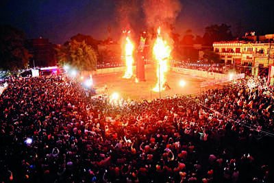 After two years, Dussehra gets bigger, better, grander