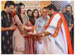 
Ex-flames Katrina Kaif and Ranbir Kapoor attend Kalyanaraman family’s star-studded Navratri puja; fans REACT – See photos
