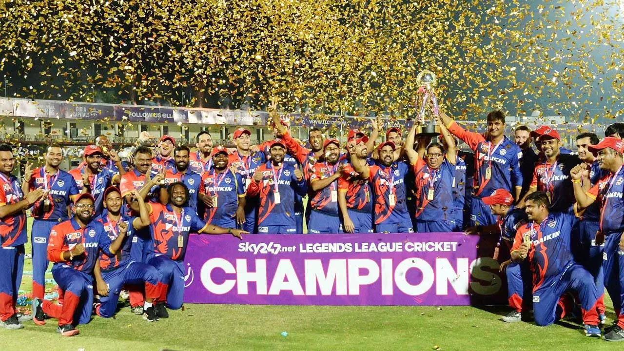 Legends League Cricket India Capitals emerge champions after Ross Taylor, Mitchell Johnson fireworks Cricket News