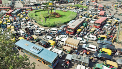 Ahmedabad has 714 vehicles per sq km