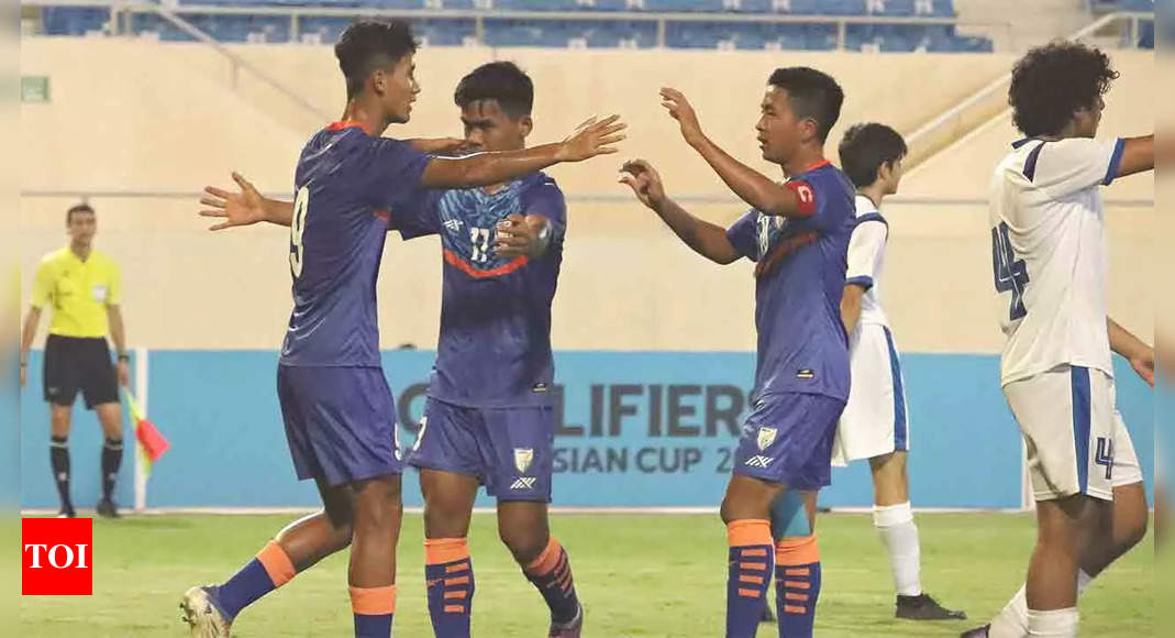 AFC U-17 Asian Cup Qualifiers: India record 3-0 win over Kuwait, maintain clean slate | Football News – Times of India