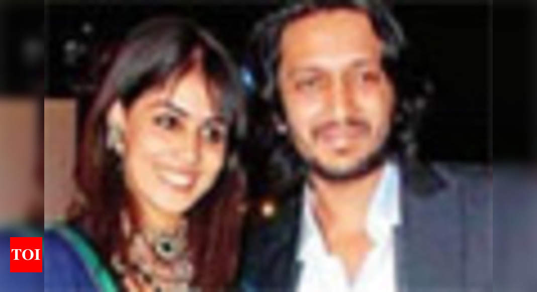 Genelia D'Souza will only work With Riteish Deshmukh | - Times of India