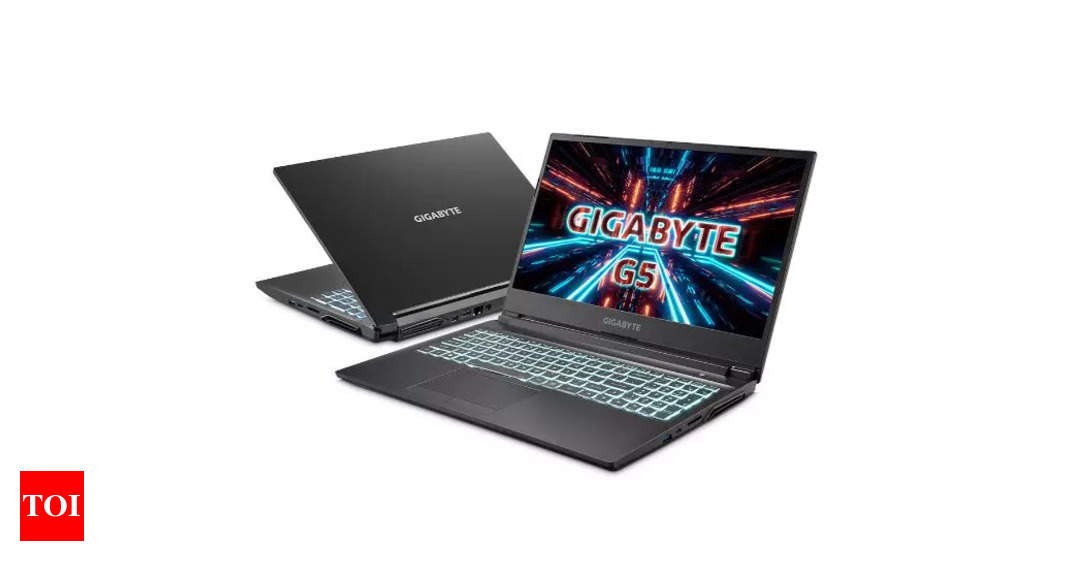 Gigabyte launches G5 series gaming laptops with 11th-generation Intel Core processor, Nvidia RTX 30 series graphics, price starts at Rs 68,890 – Times of India