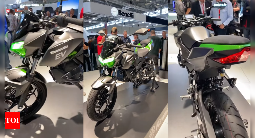 Kawasaki presents a new electric motorcycle promises 10 electric bikes