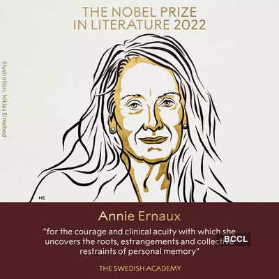 French author Annie Ernaux wins Nobel Prize in literature 2022
