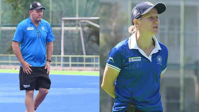 Graham Reid and Janneke Schopman voted FIH coaches of the year for men's and women's teams