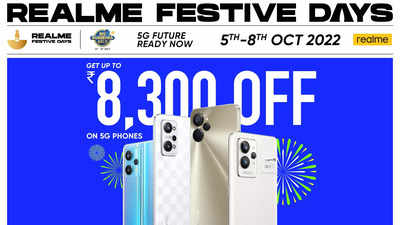 Realme Festive Days Sale in live now: Here are all the offers you can look at