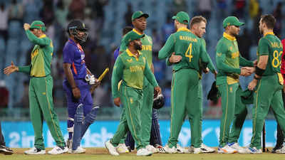 India vs South Africa 1st ODI Highlights: Sanju Samson's unbeaten 86 in vain as India lose to SA by 9 runs in rain-truncated game