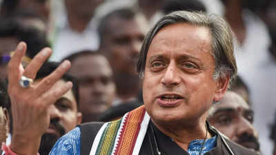 It's secret ballot, no one will know who voted for whom: Tharoor on Congress president poll