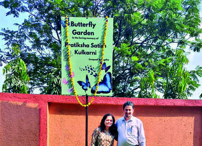 Eco-activist turns wasteland into butterfly garden