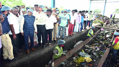 Coimbatore: National Green Tribunal inspects Vellalore dump yard