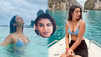 'Wink girl' Priya Prakash Varrier's blue bikini look
