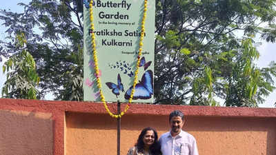 Vadodara: Activist converts wasteland into lively butterfly garden